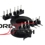BV-RM10-1-12QD (PET) каркас, частини трансформаторів